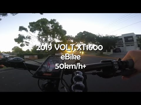 2019 Volt XT1600 (50km/h) - the Best Uber Eats / Dileveroo eBike? Aussie Made!