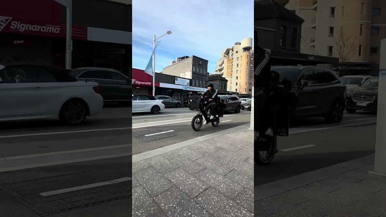 CARRY TWO KIDS VOLITION EBIKE AUSTRALIA