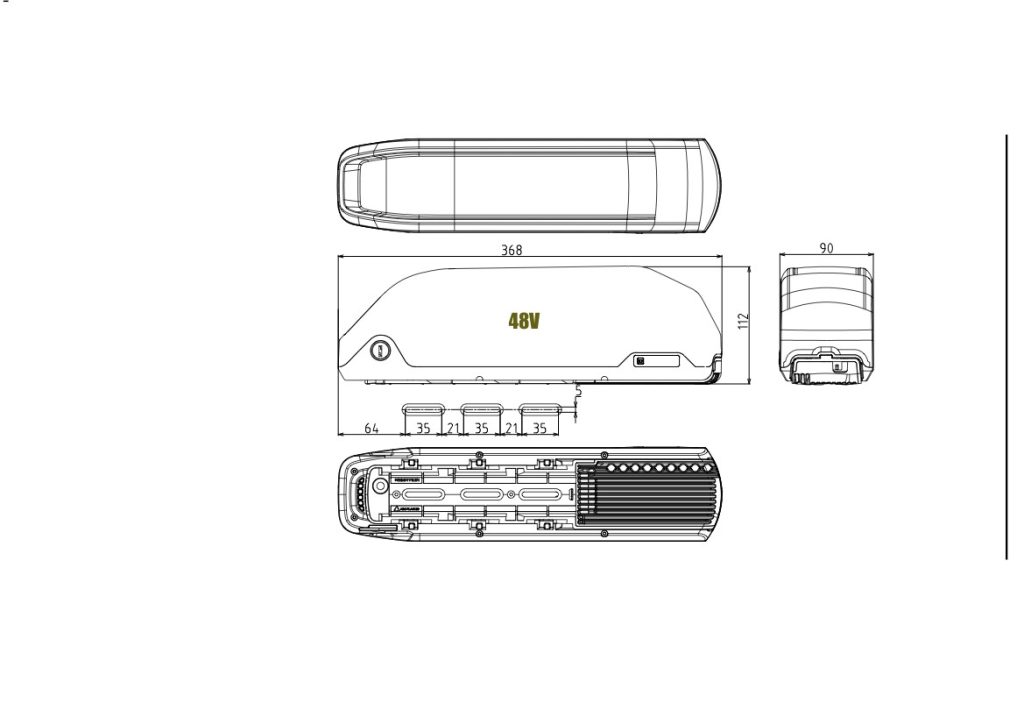 Premium 48 V battery — Volition engineering