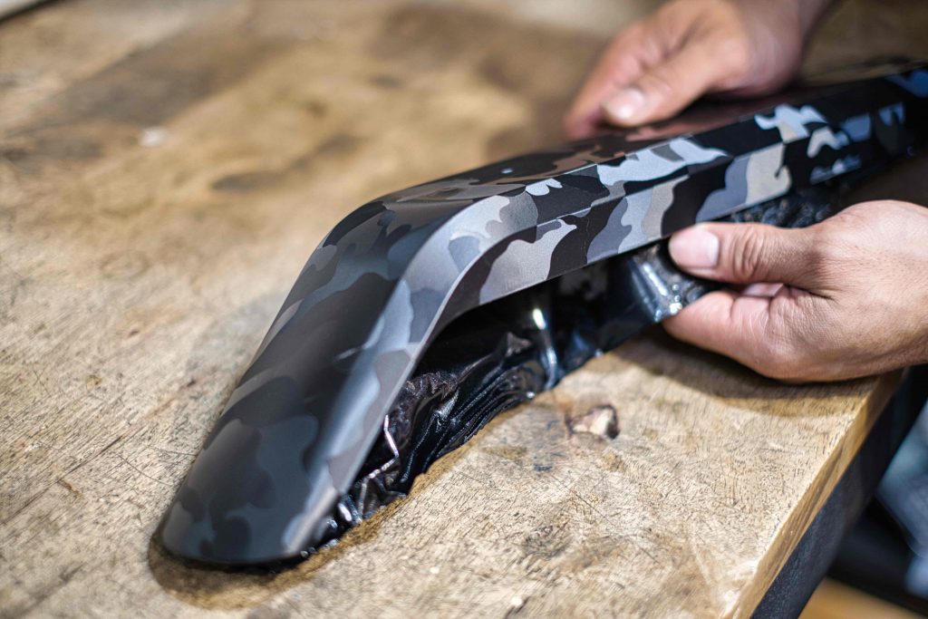 Jet M600 battery cover — camo look