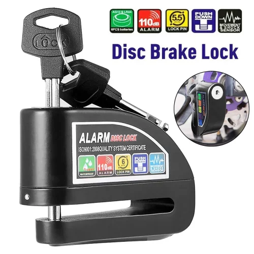 ROTOR DISK LOCK & ALARM (Recommended)