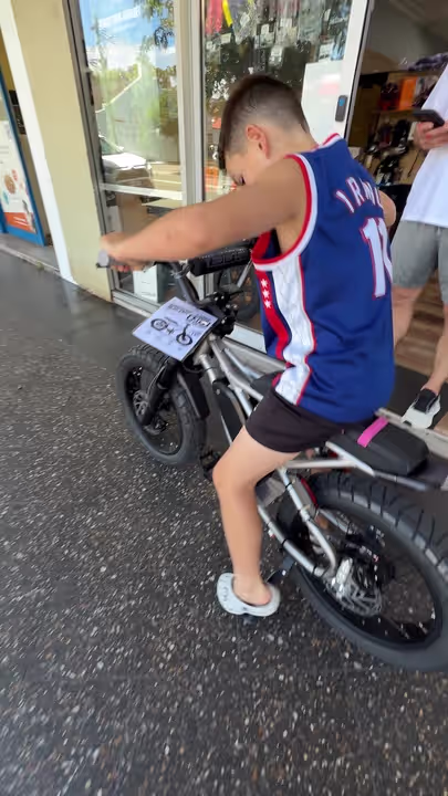 Ebike ridden Away