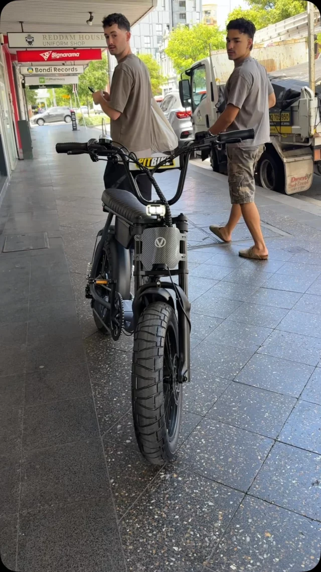 The son’s 10. First ebike